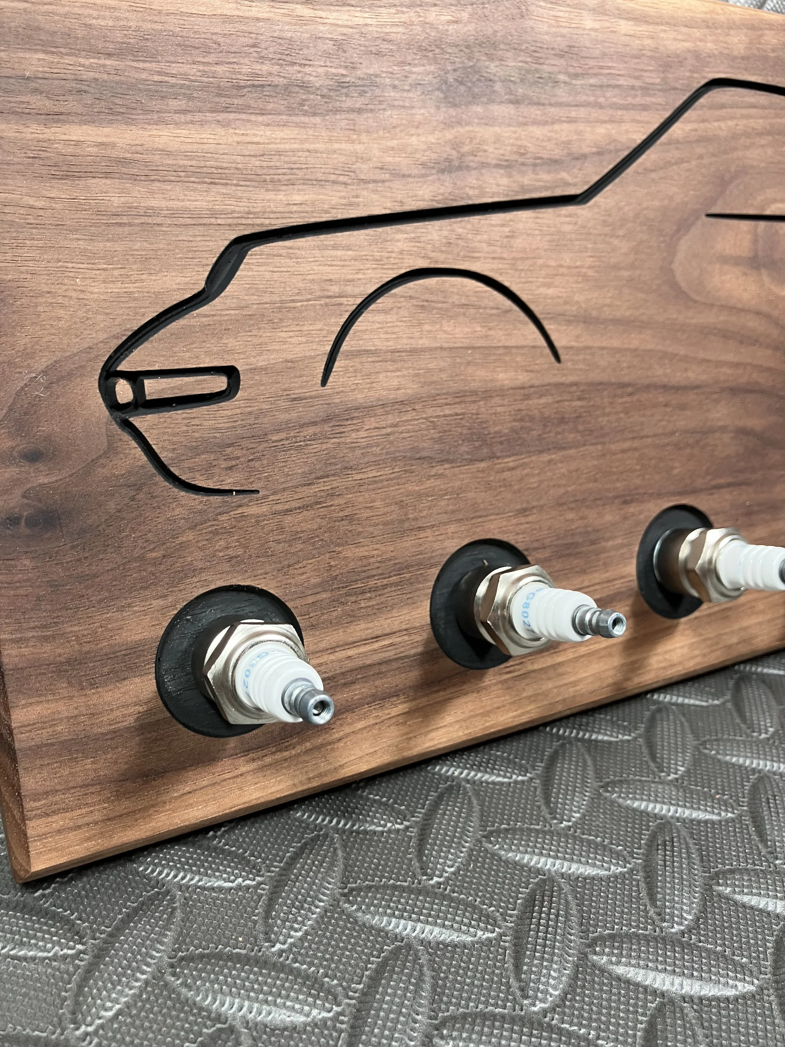 Porsche Silhouette Key Rack