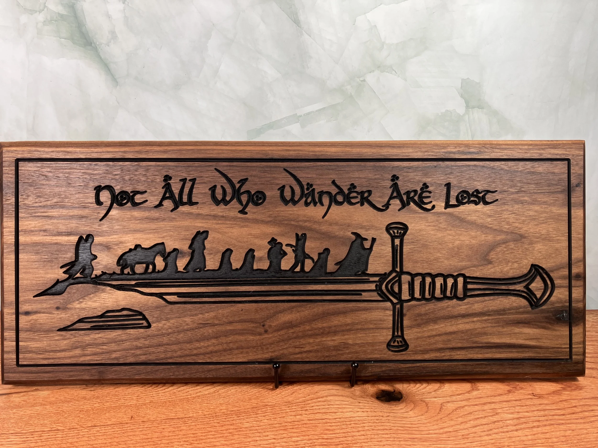 Lord of the Rings Epic Journey Plaque