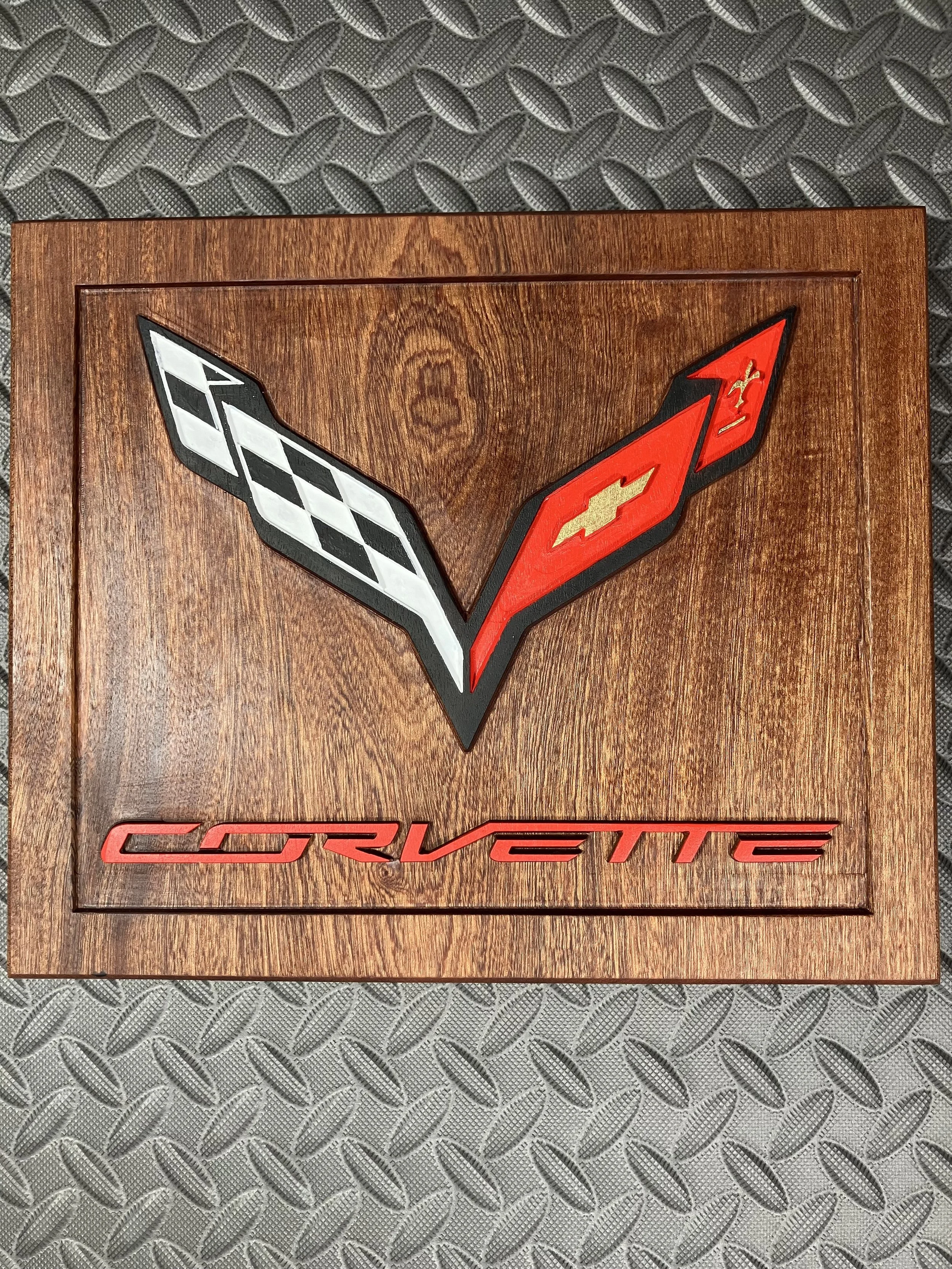 Corvette C7 Plaque