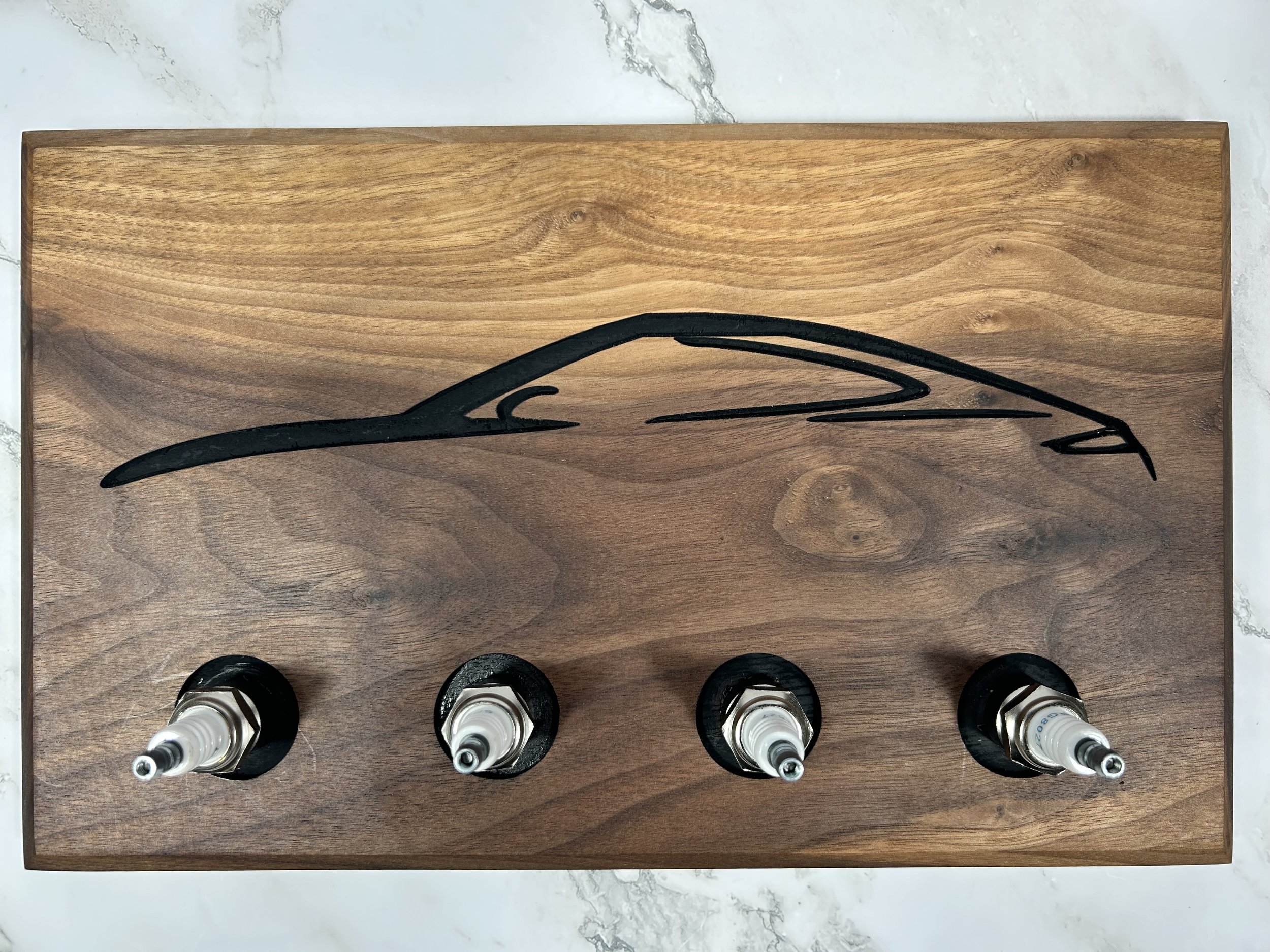 Sports Car Silhouette Key Holder (Copy)