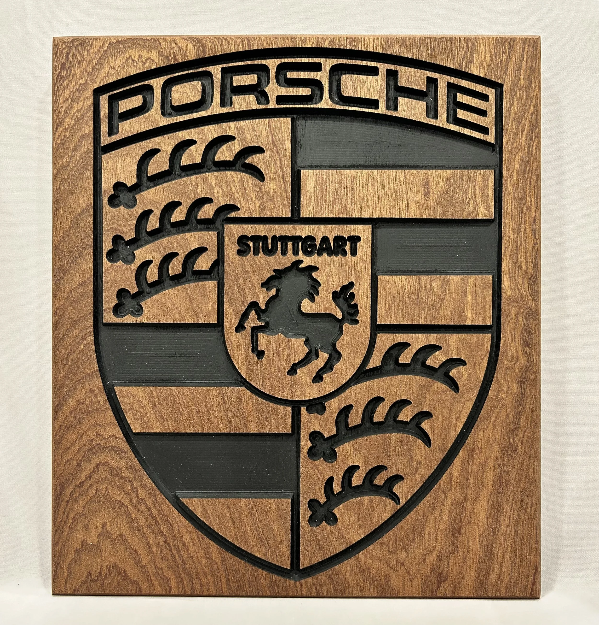 Porsche Logo Plaque