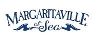 Logo for Margaritaville at Sea with stylized text and wave graphic
