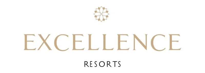 Excellence Resorts logo with a stylized flower symbol above the word 'EXCELLENCE' and 'RESORTS' below.