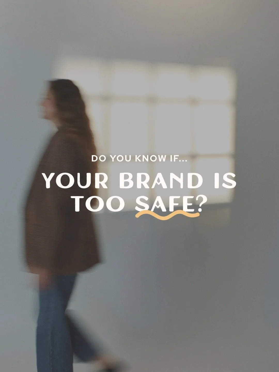 If your brand feels a little too safe&hellip; this might be your sign.

You don&rsquo;t need everyone to &ldquo;get it.&rdquo;
You need the right people to feel it.

The moment you stop trying to appeal to everyone is the moment your brand actually b