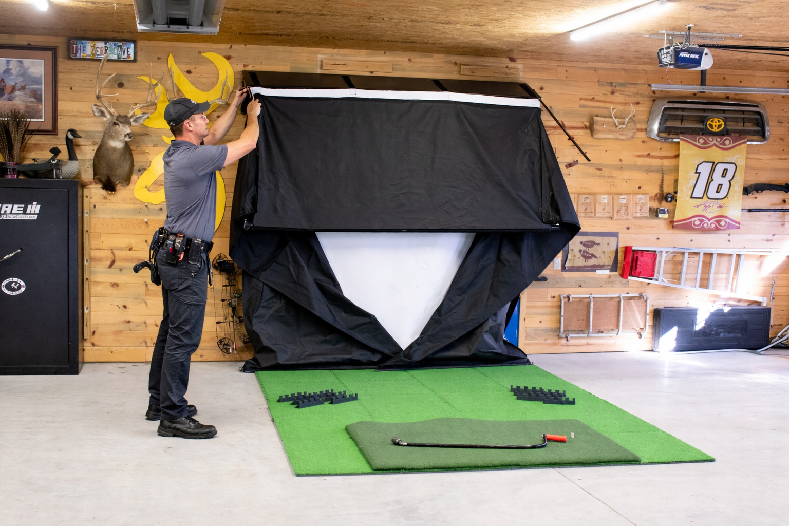 Duffer Golf Installed