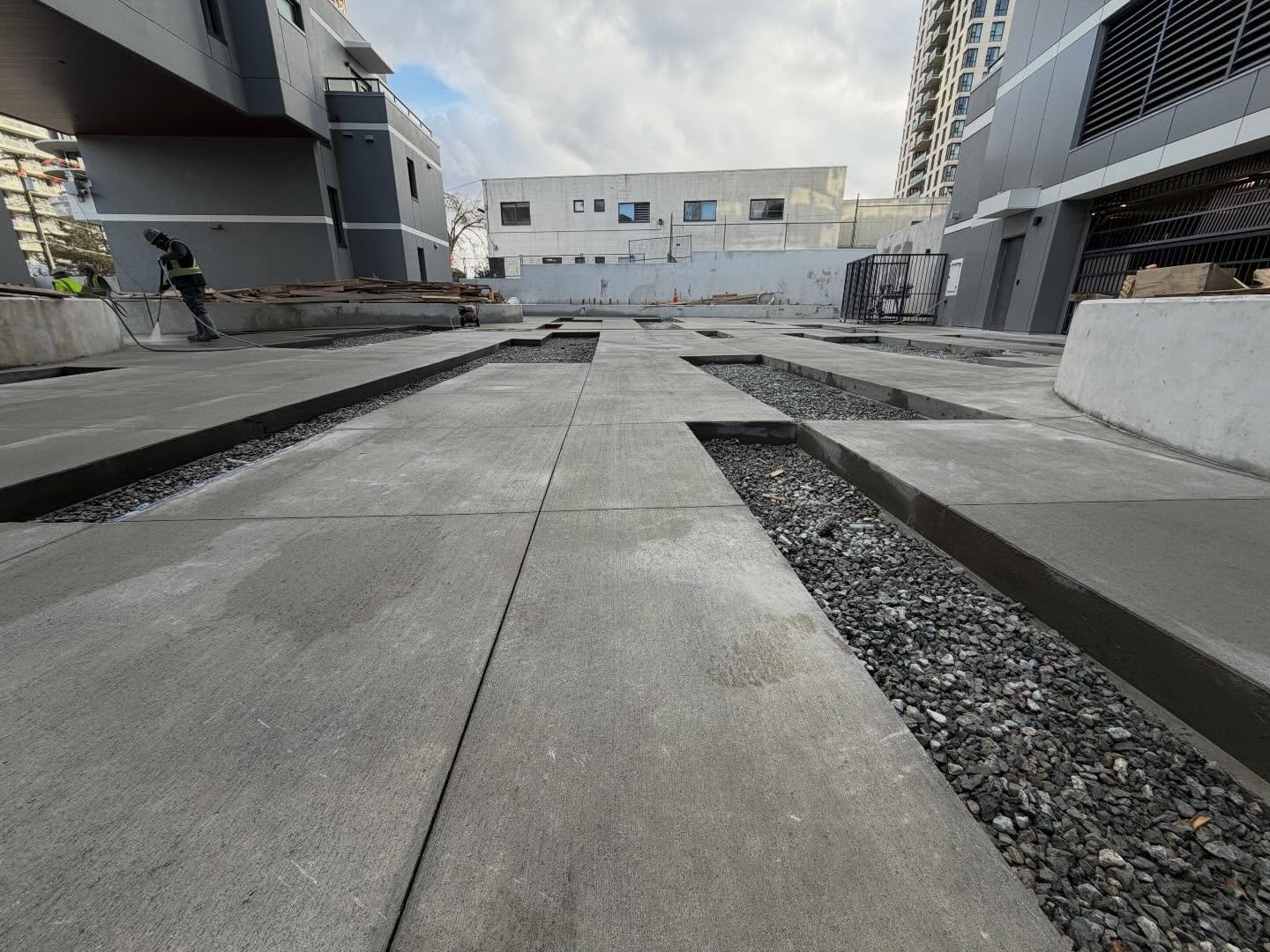 Clean lines, tight blockouts, and a finish that speaks for itself. This one&rsquo;s not just concrete it&rsquo;s craftsmanship built to last.
Looking forward to see the pavers are installed and the lights on. 
When you care about the details, the res