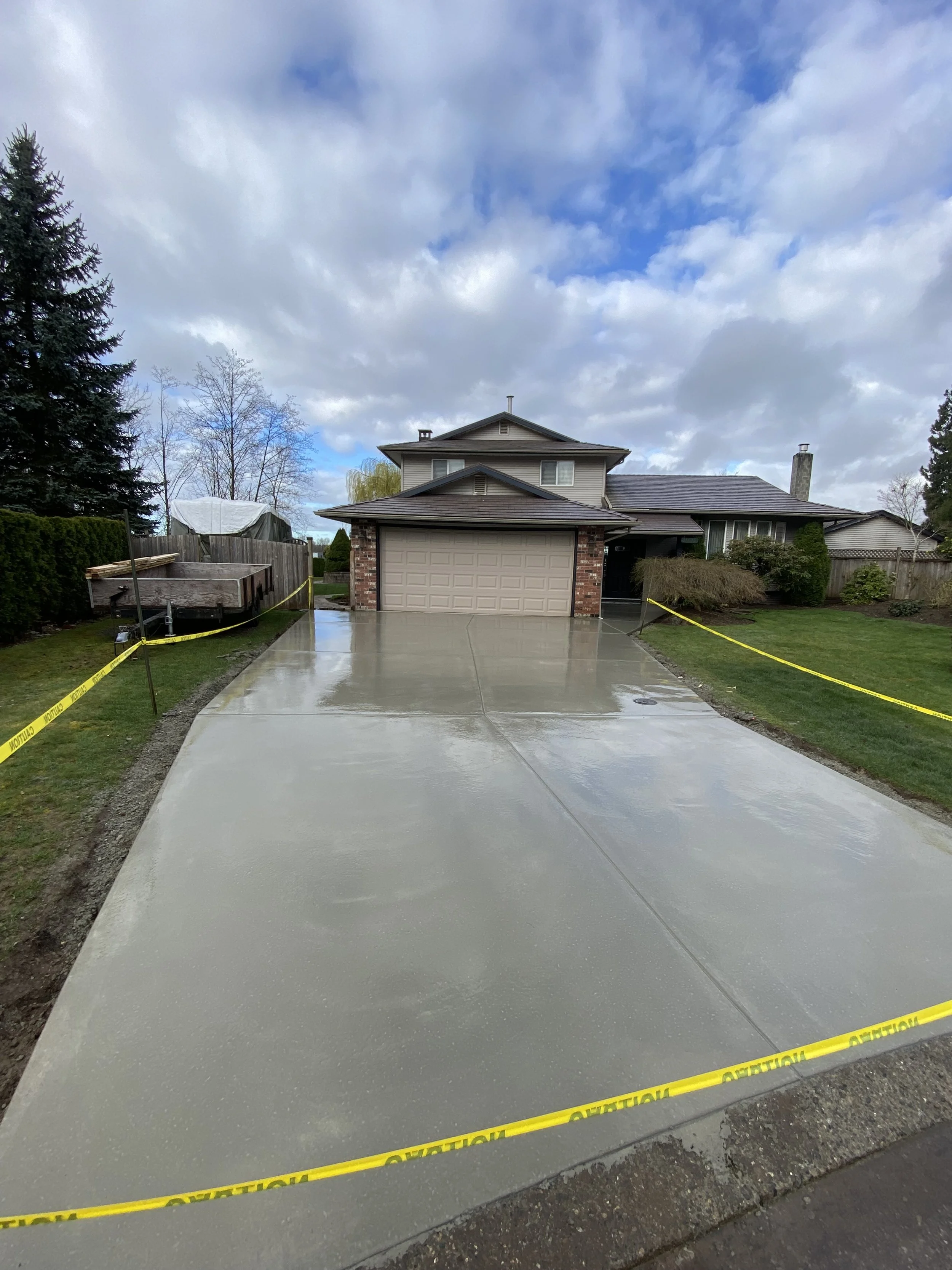 Concrete Driveway Installation Vancouver | Hughes Construction