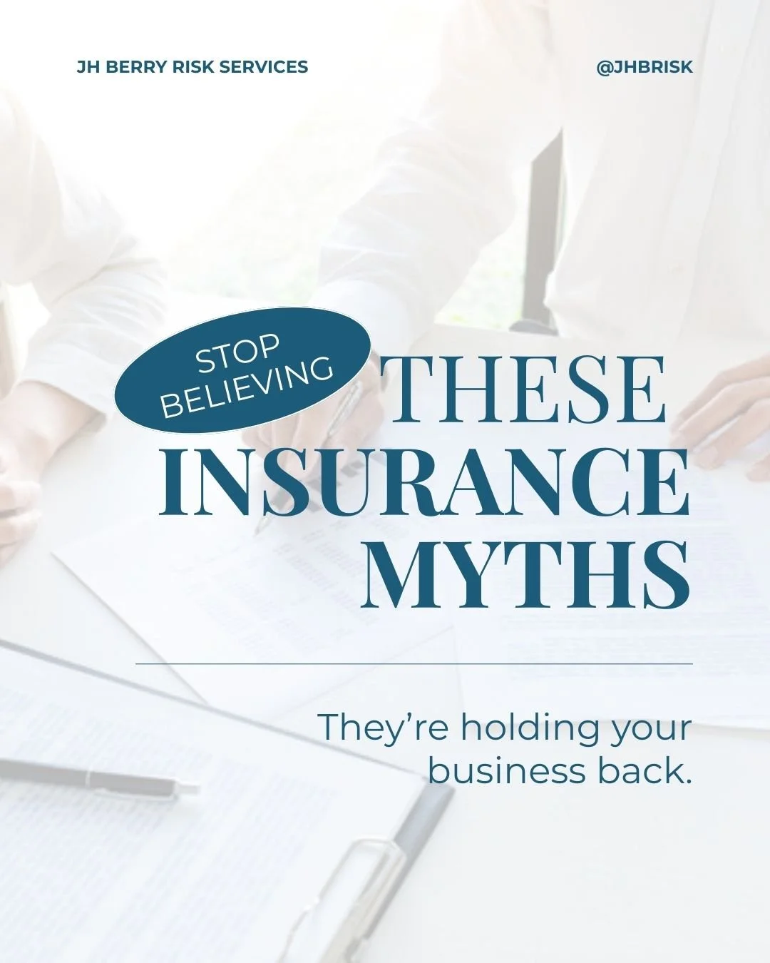 Most insurance myths don&rsquo;t just confuse businesses &mdash; they hold them back.

Insurance is often treated as a safety net or a once-a-year decision.
In reality, it&rsquo;s a strategic business tool that impacts growth, people, and long-term v