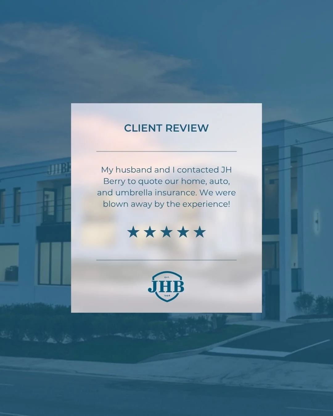 &ldquo;Blown away by the experience!&rdquo; ⭐️

Helping clients protect what matters most&mdash;home, auto, and beyond.

Loved working with us?
 👉 Leave us a Google review&mdash;we&rsquo;d truly appreciate it!

#ClientReview #InsuranceAgency #HomeIn