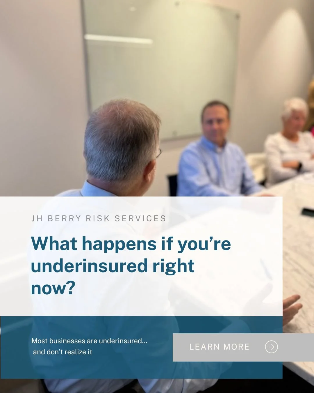 Most businesses are underinsured&hellip;
 and don&rsquo;t realize it

 &bull; Property values increased
 &bull; Replacement costs are higher
 &bull; Coverage hasn&rsquo;t been updated
 &bull; Claims don&rsquo;t cover full loss

 👉 When was your last