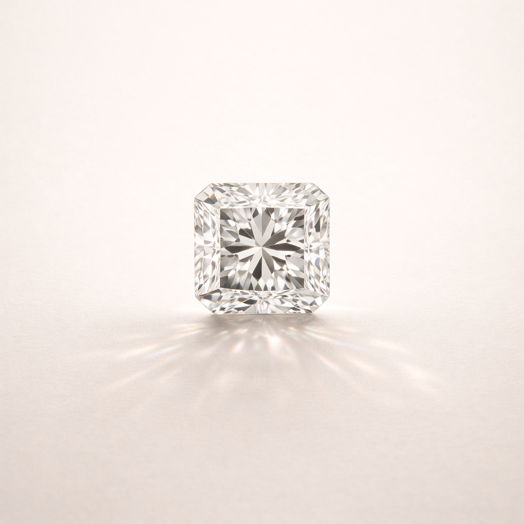 Diamant taille radiant