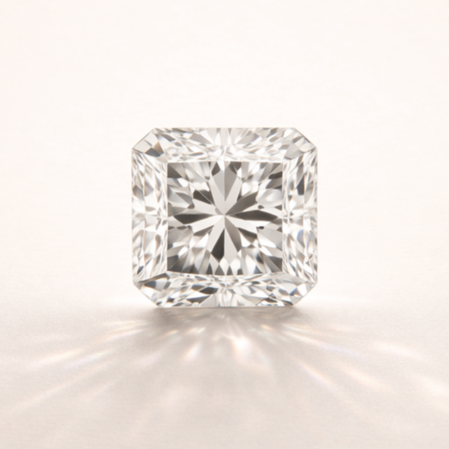 Diamant taille radiant