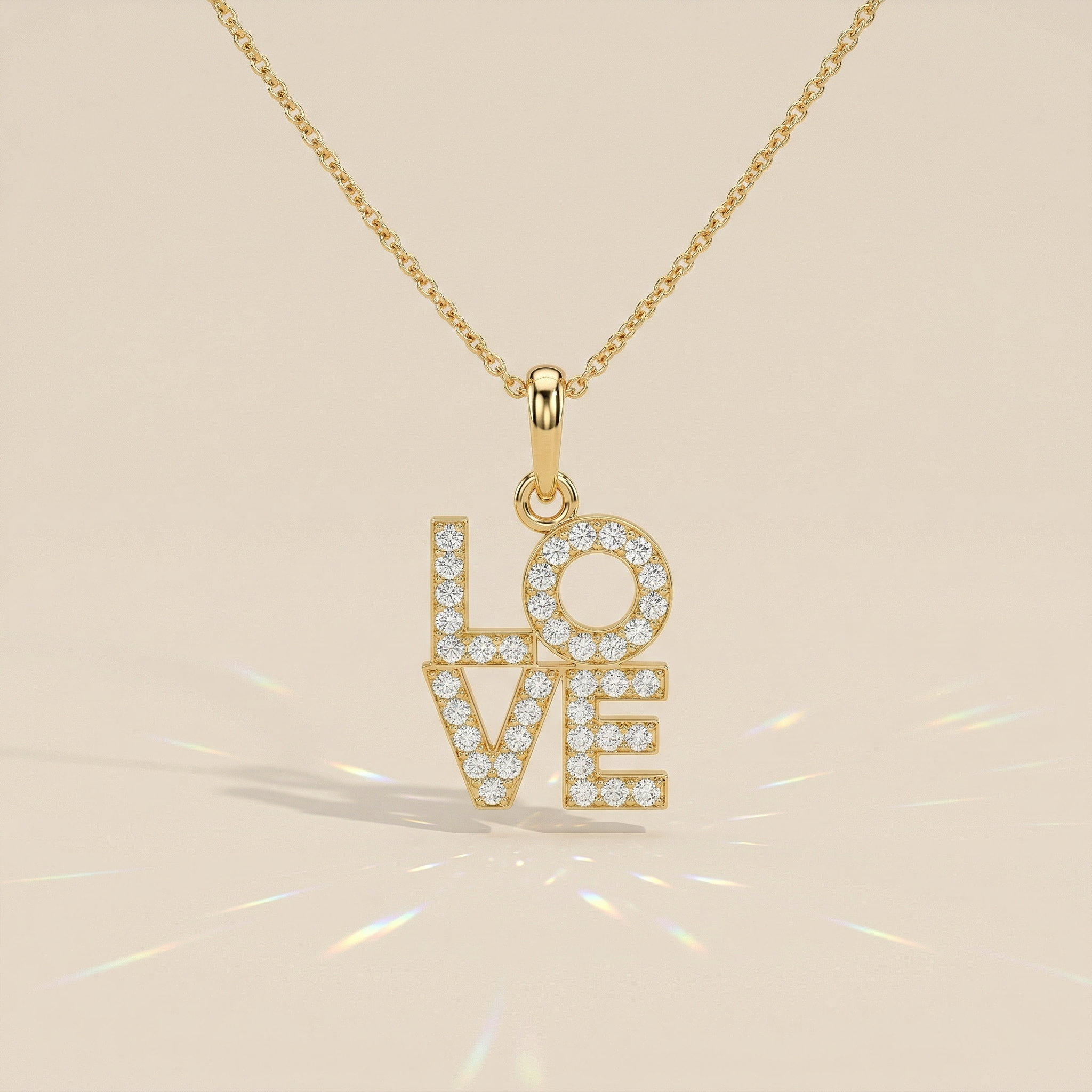Love pavé diamant