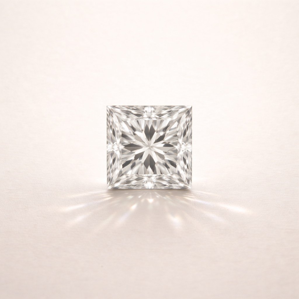 Diamant taille princesse