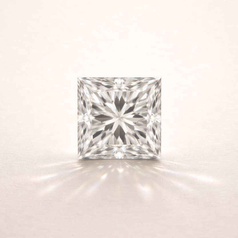 Diamant taille princesse