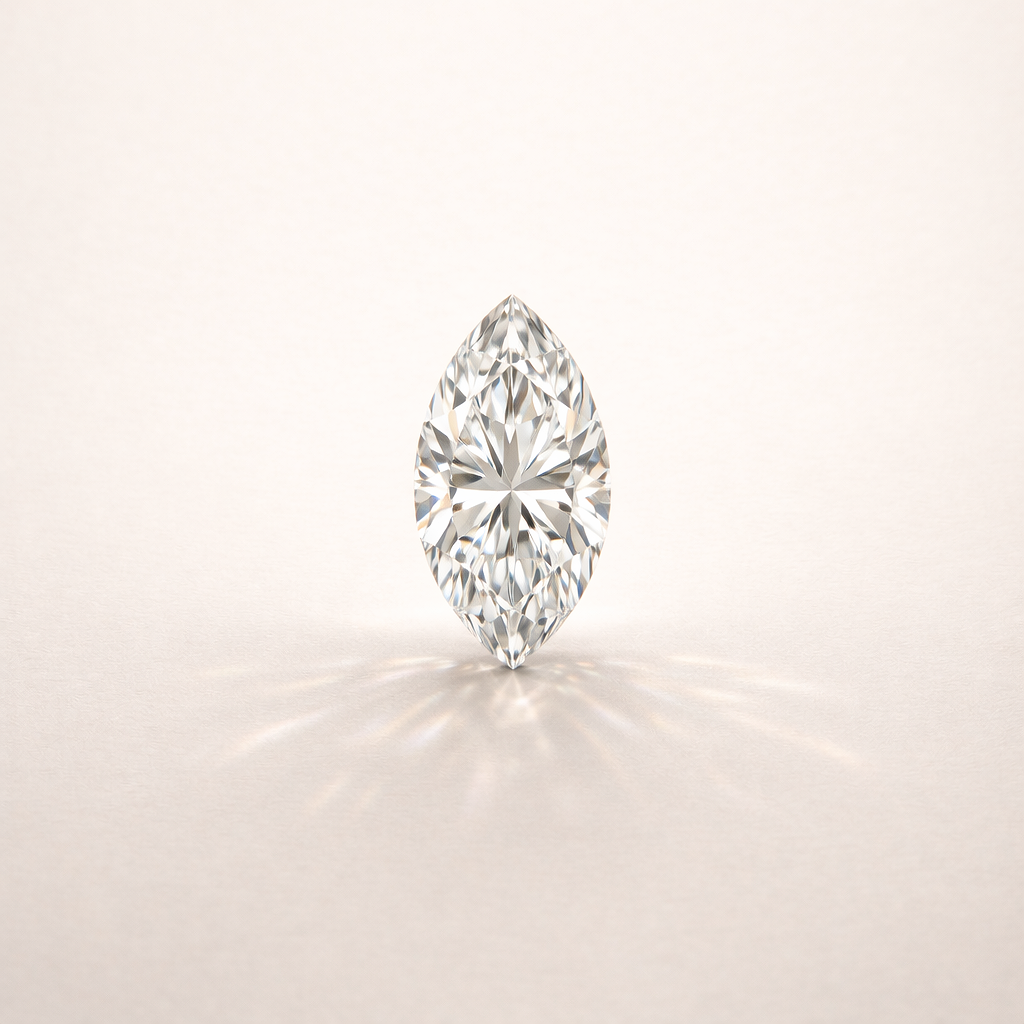 Diamant taille marquise