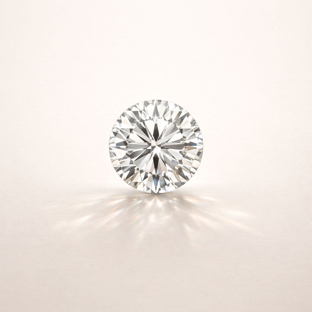 Diamant taille brillant rond