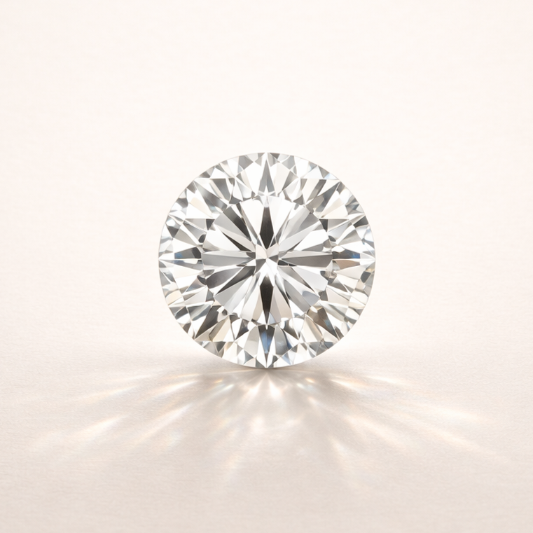 Diamant taille brillant rond