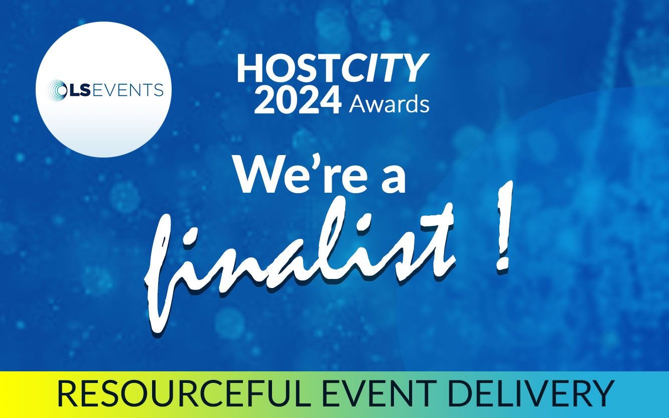 LS Events shortlisted for Resourceful Event Delivery at Host City Awards