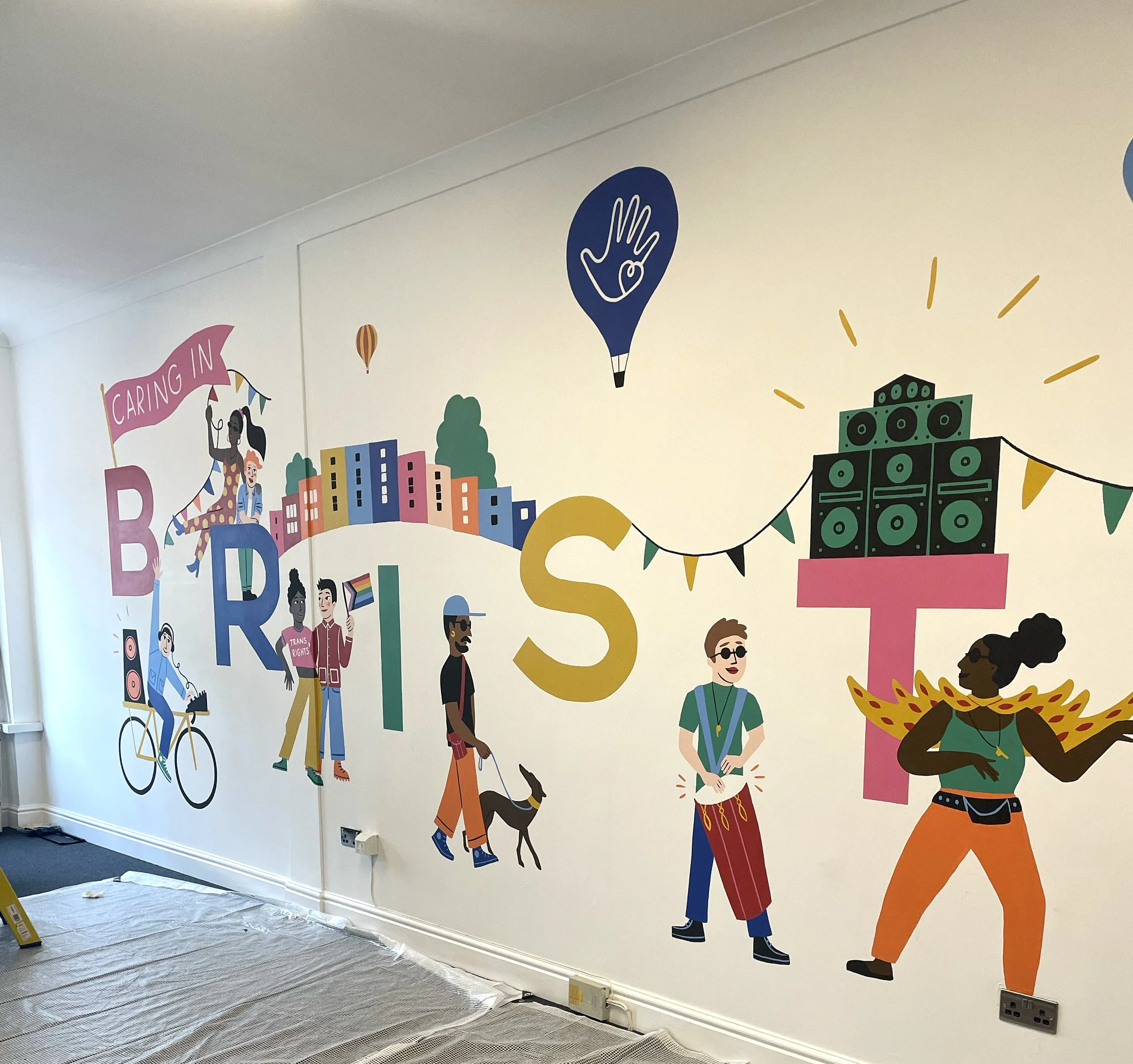 bristol charity mural