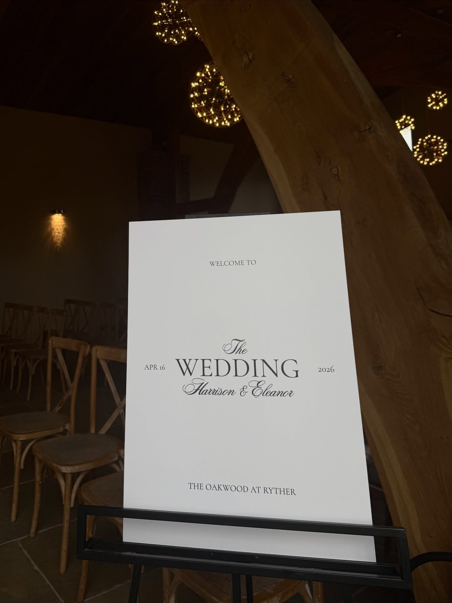 Sunny April ceremonies at The Oakwood at Ryther, custom pieces for Harrison and Eleanor&rsquo;s special day. 

#2026bride #wedding #yorkshirewedding #bride #springbride