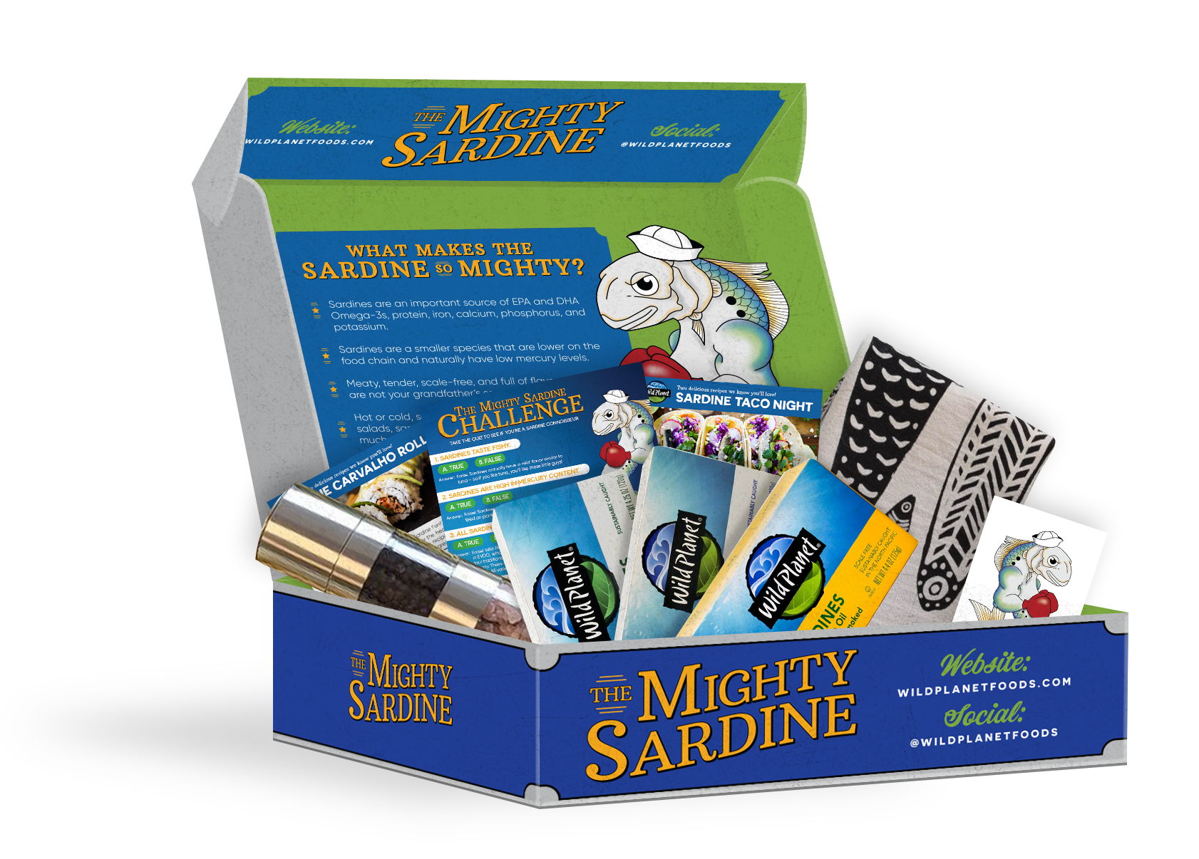 Client: Wild Planet
Creative Direction: Dusky Hamm
Art Direction: Genoveve Muller