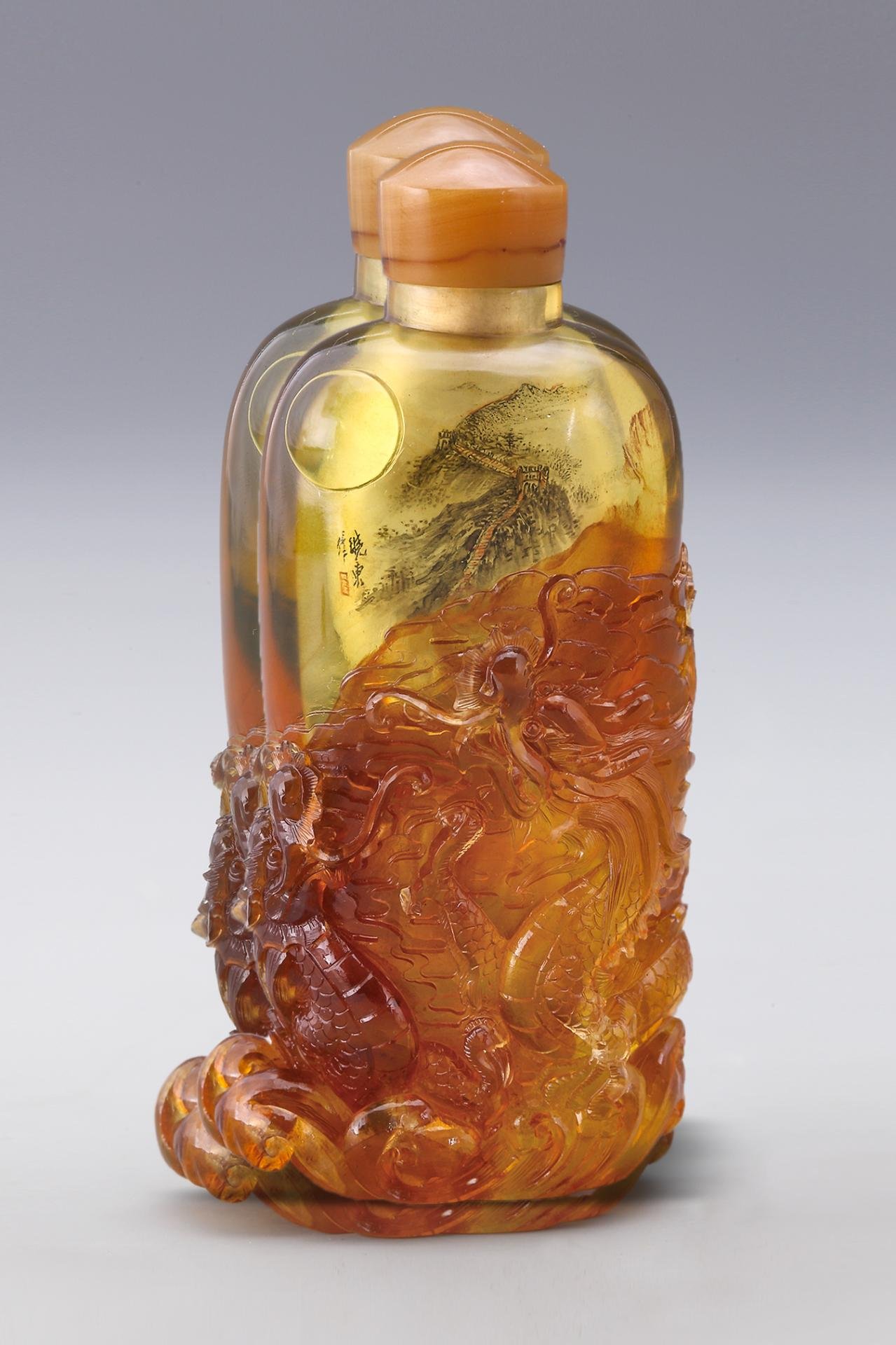 Sculpture sur ambre de Fushun