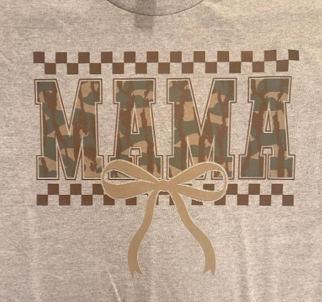 Camo Mama Graphic Tee