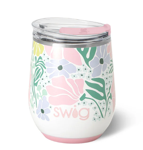 Garden Party Stemless Wine Glass