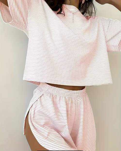 Striped Loungewear Set