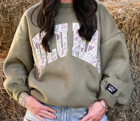 LuLu Mac Green Sweatshirt