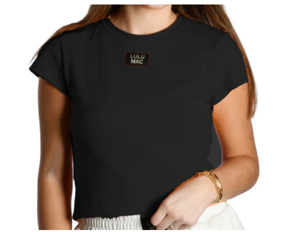 LuLu Mac BABY DOLL TOP BLACK