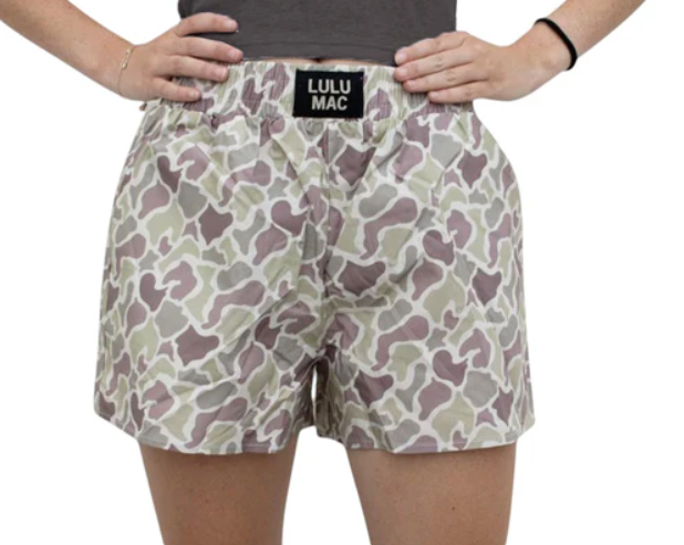 LuLu Mac LIGHT CAMO BOXER SHORT