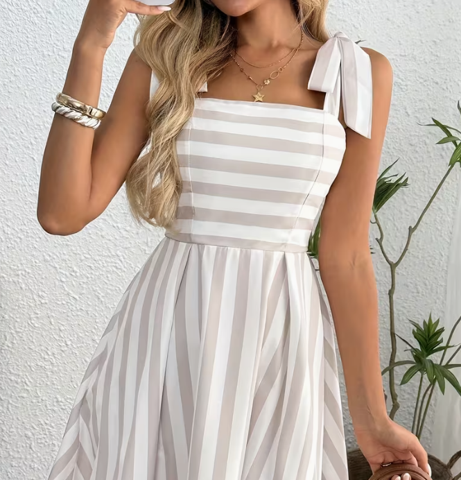 Casual Striped Dress