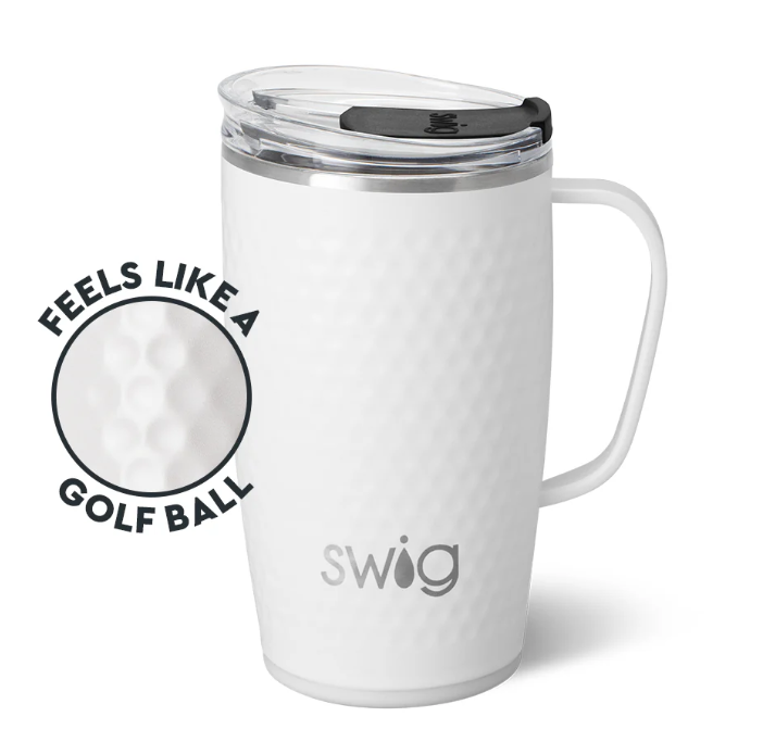 Golf Ball Travel Mug 18oz