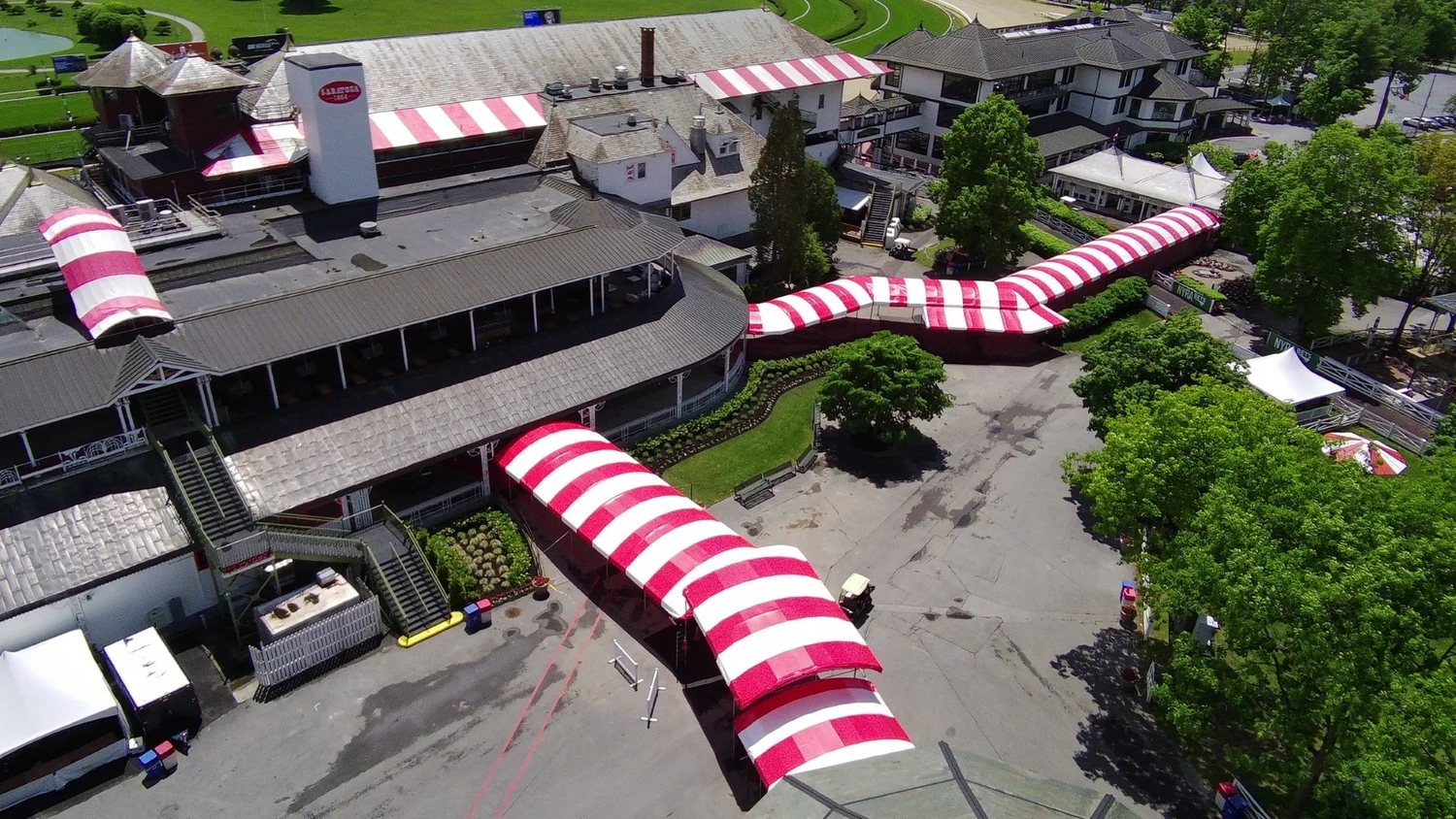 Custom awning installation by C.W. Whalen & Sons