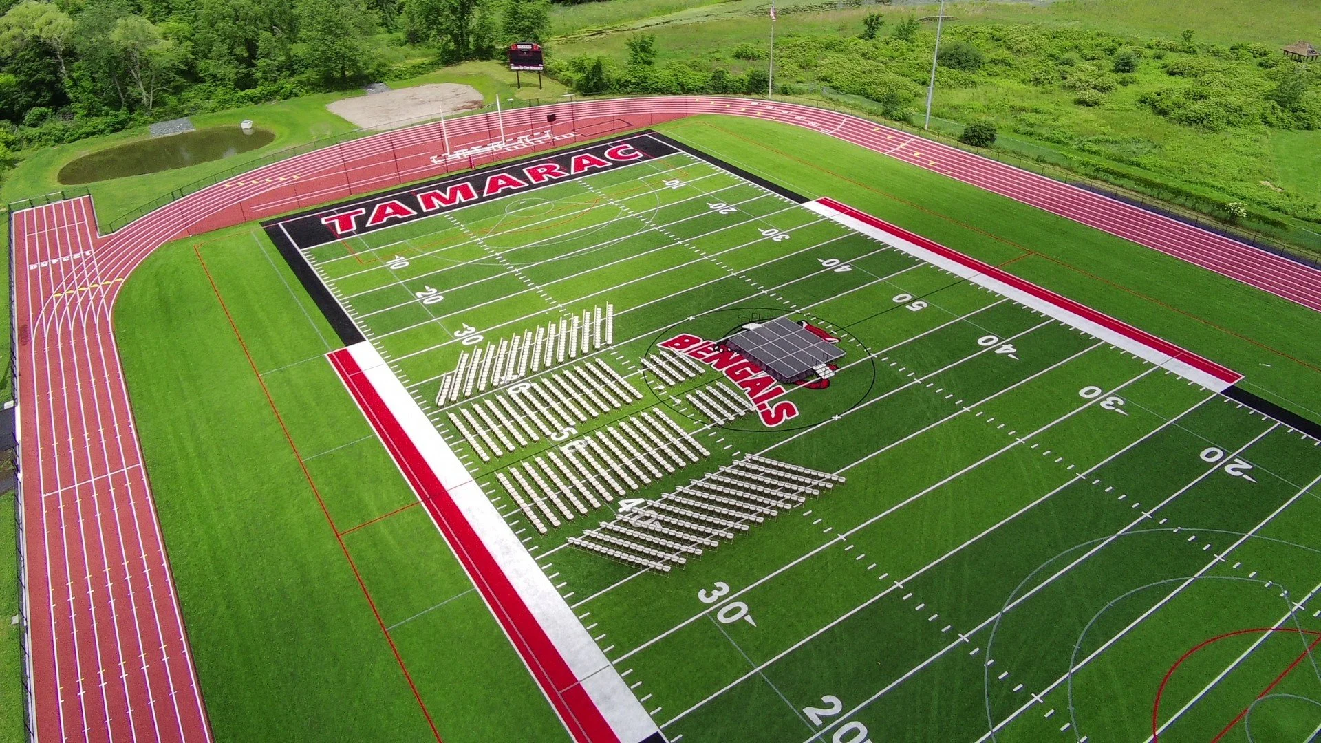 Tamarac High School Commencement 2026
chair and stage setup
 