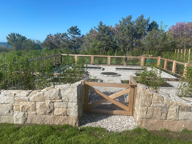 Combine a Fire Pit with Native Newport, RI Plantings for a Dramatic Focal Feature