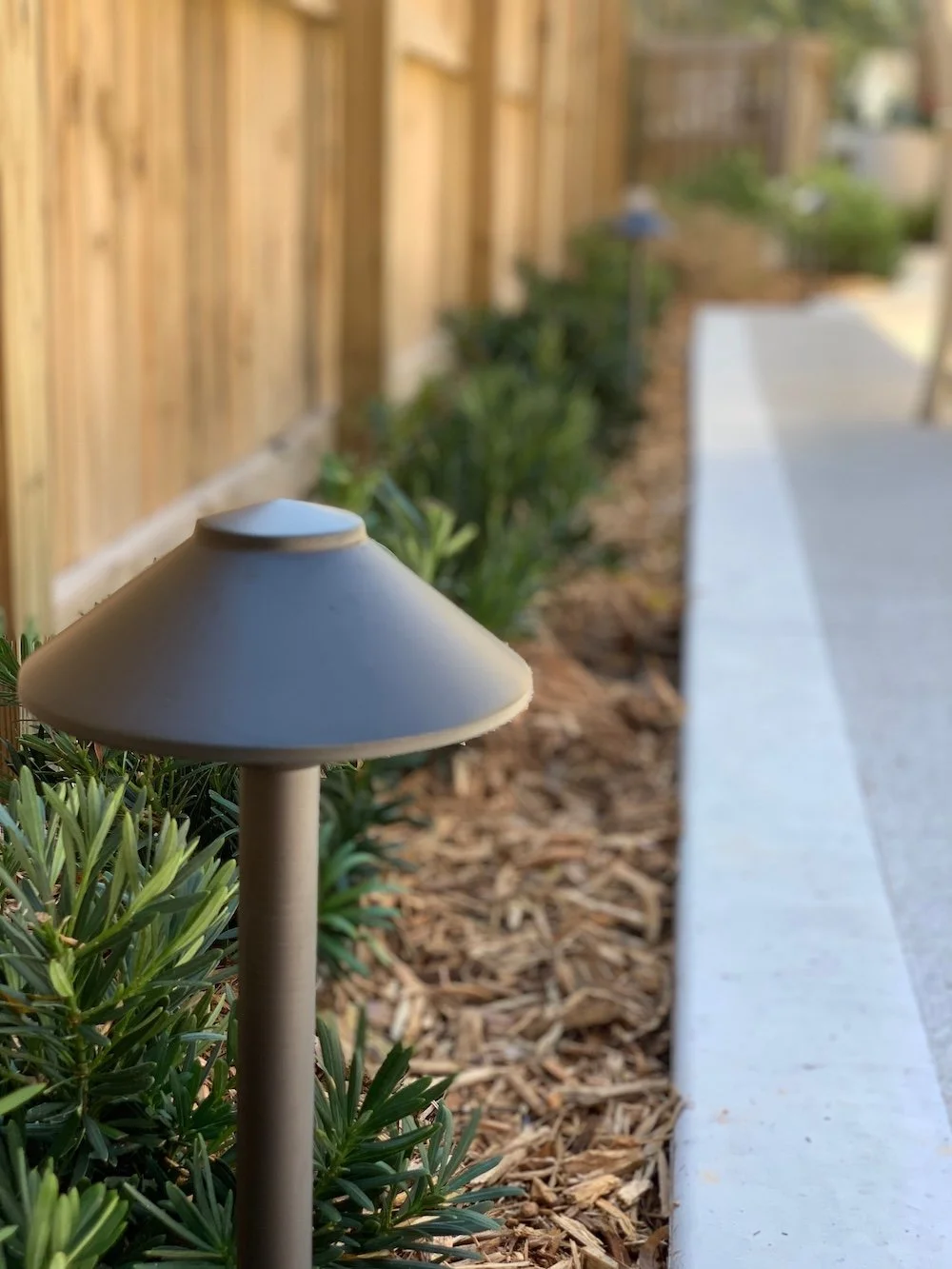 Landscape lighting in Narragansett, RI