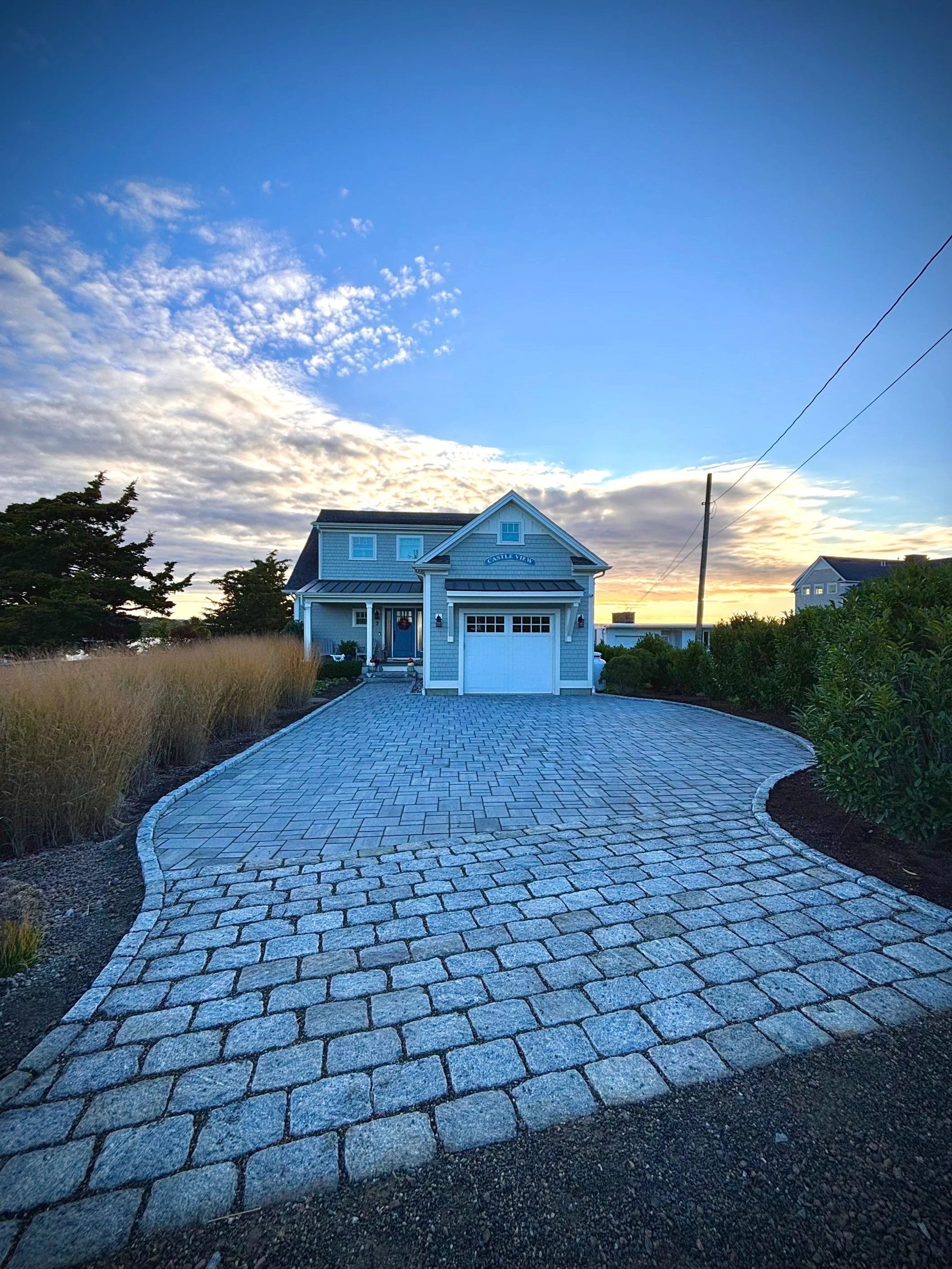 Paver driveway installations in Portsmouth, RI