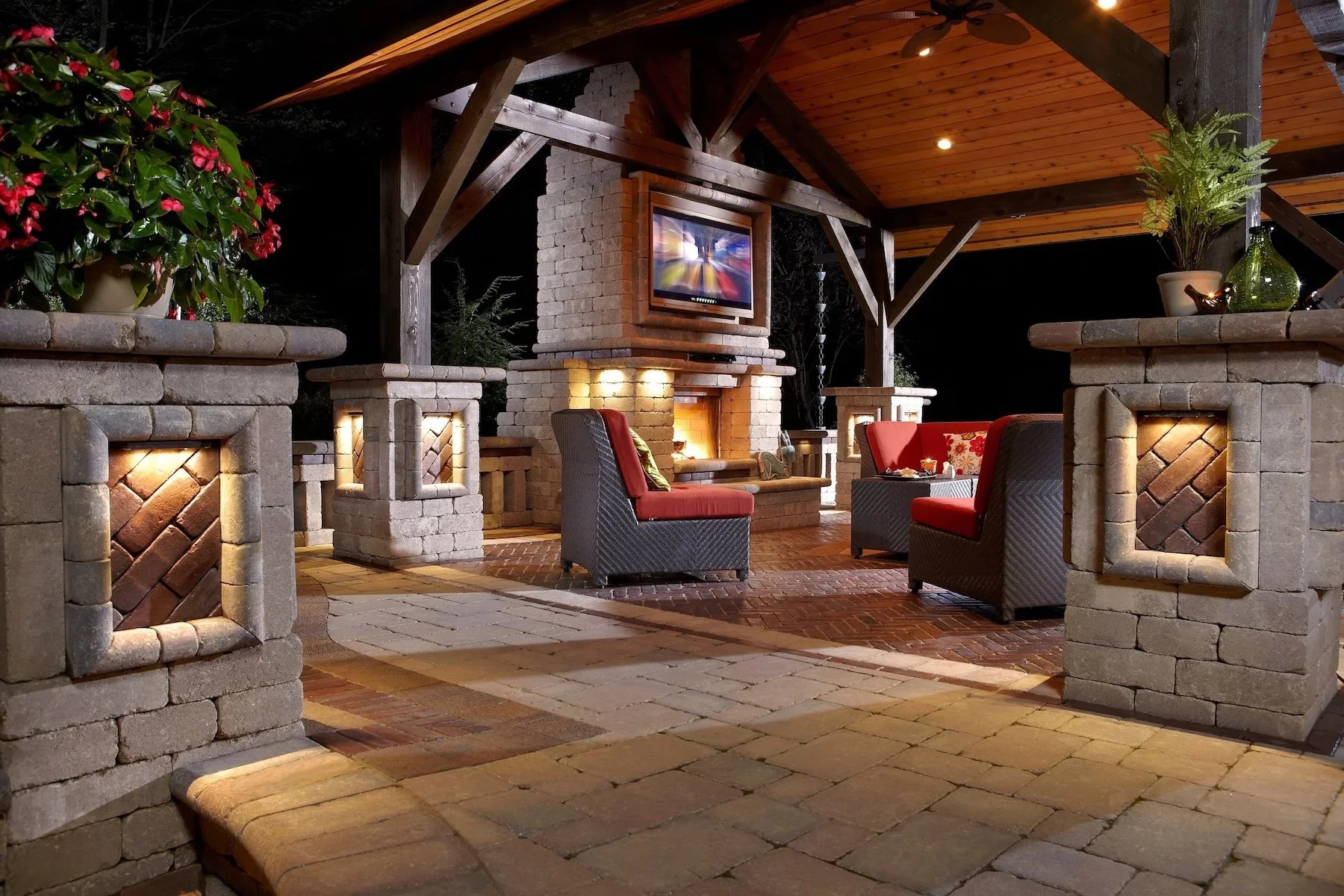 Pavilion & Fireplace in Jamestown, RI