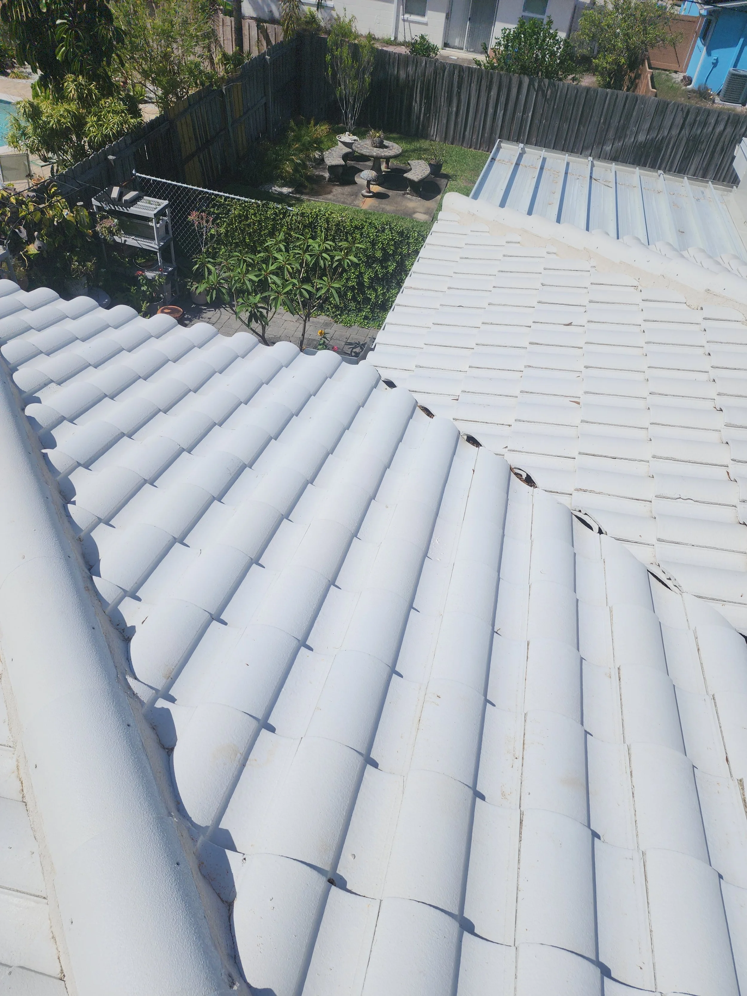 clearwater tile roof soft wash after