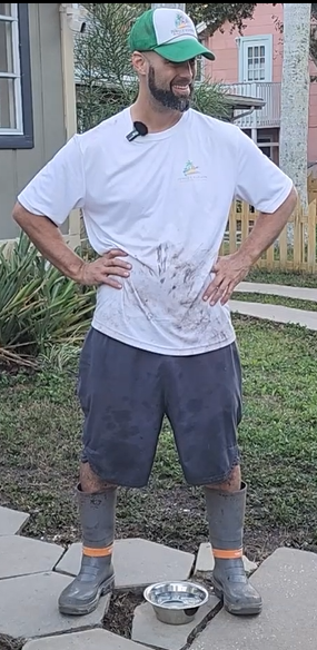 Barron O'Keefe the Owner of Jungle Nation Pressure Washing in St. Petersburg, Florida