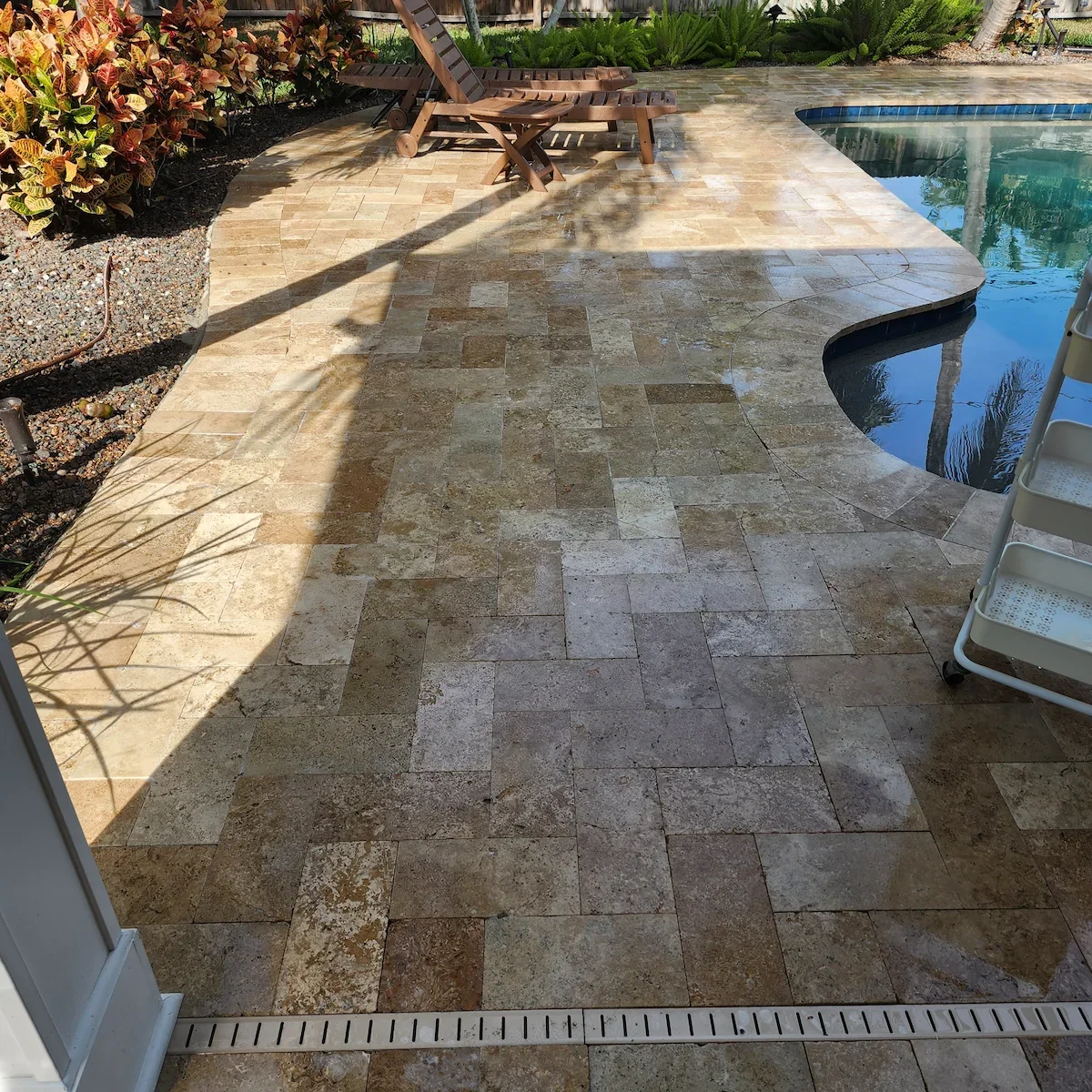 Placido Bayou St Pete paver sealing after