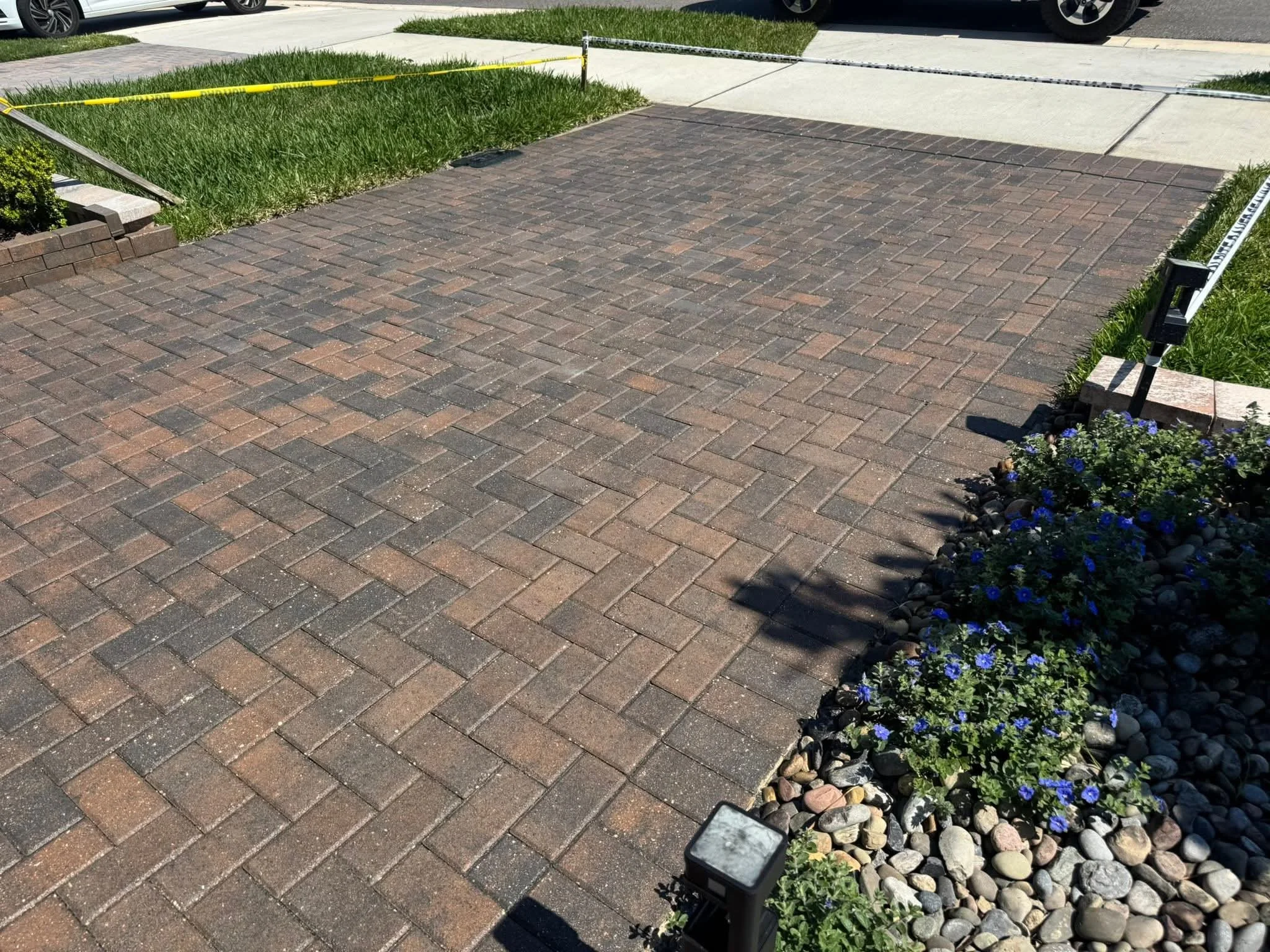 St Pete paver clean and seal trident after