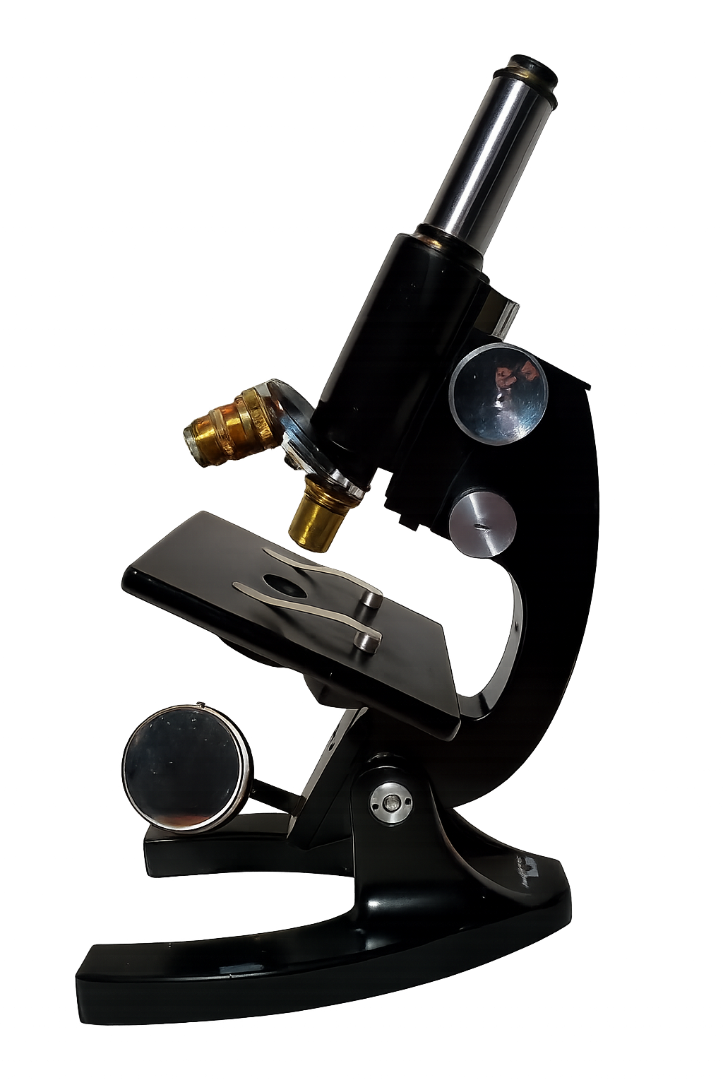 vintage microscope