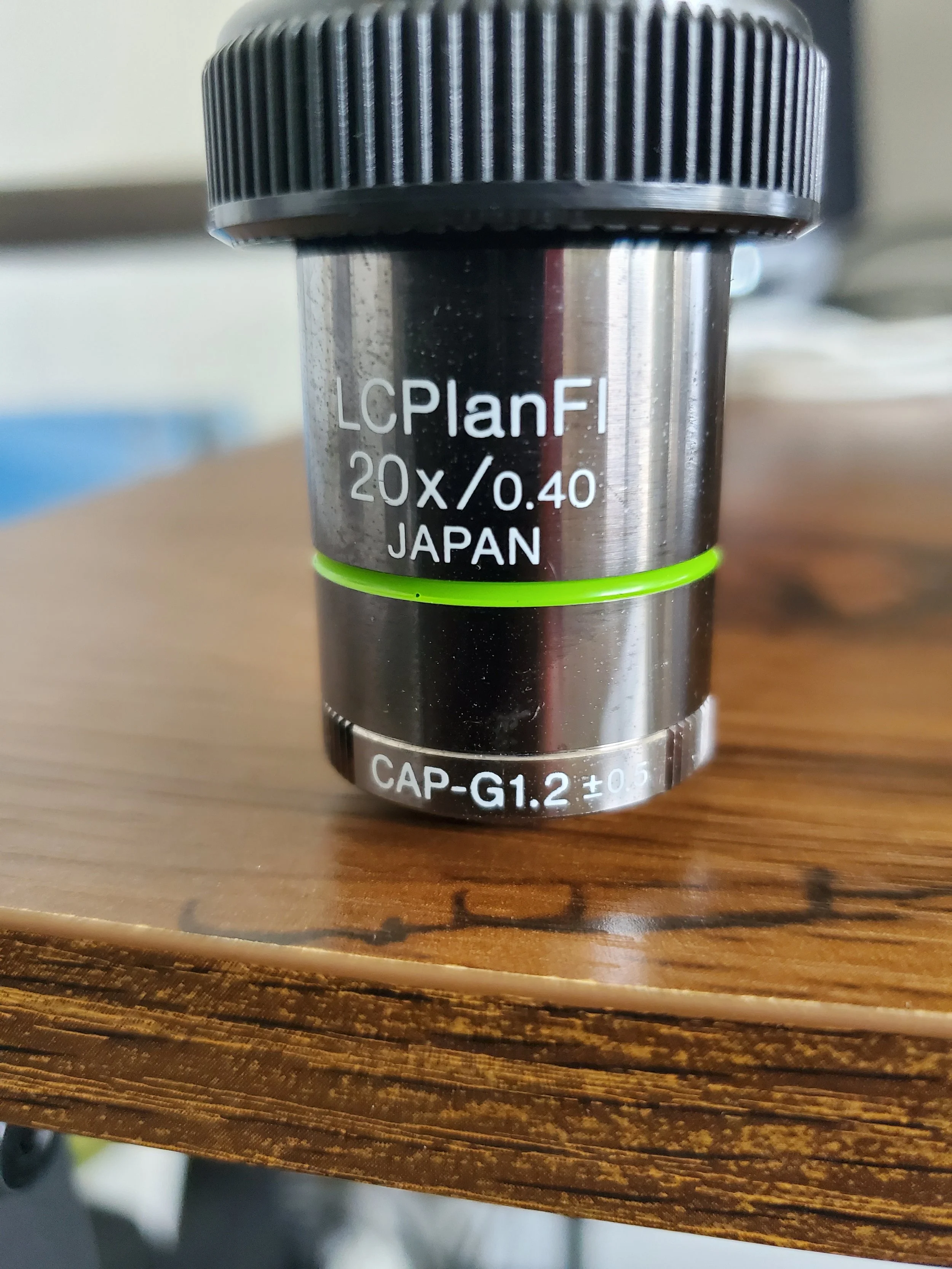 Olympus LCPlanFl 20x Objective with Cap - Refurbished