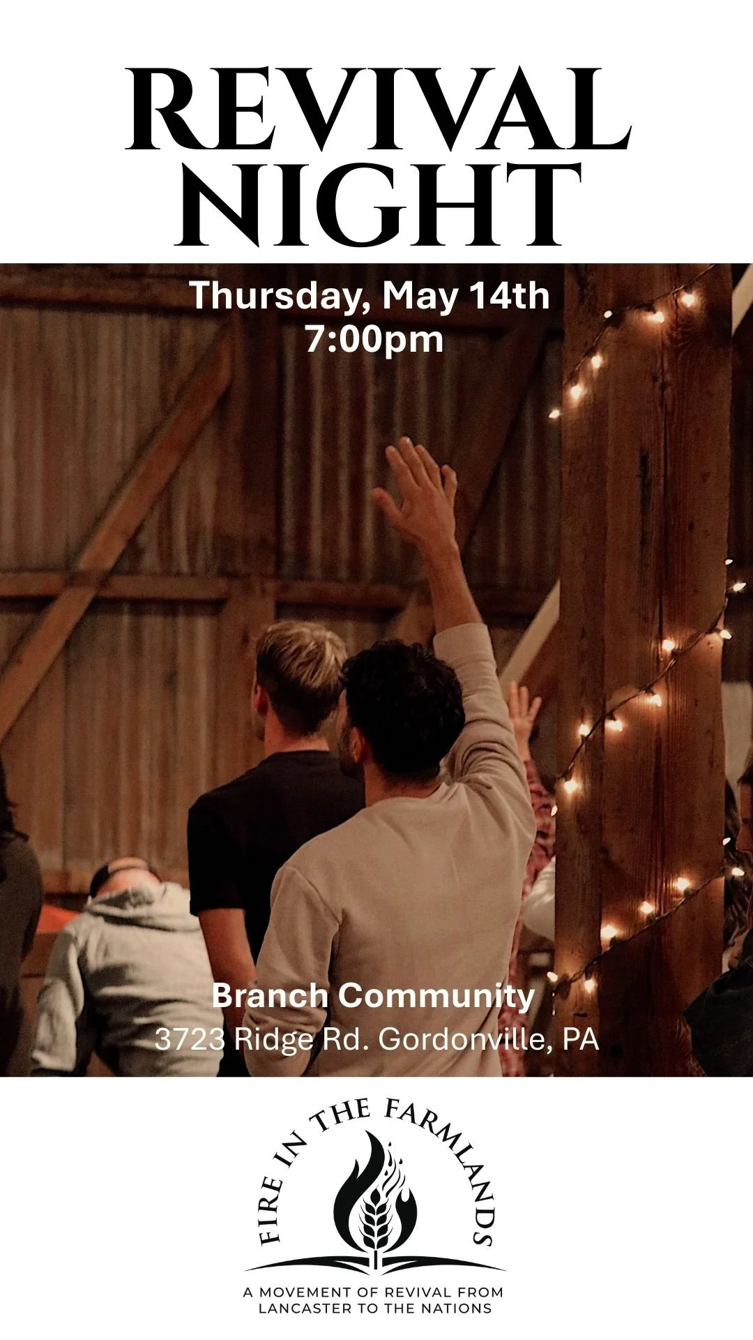 MAY 14 REVIVAL NIGHT