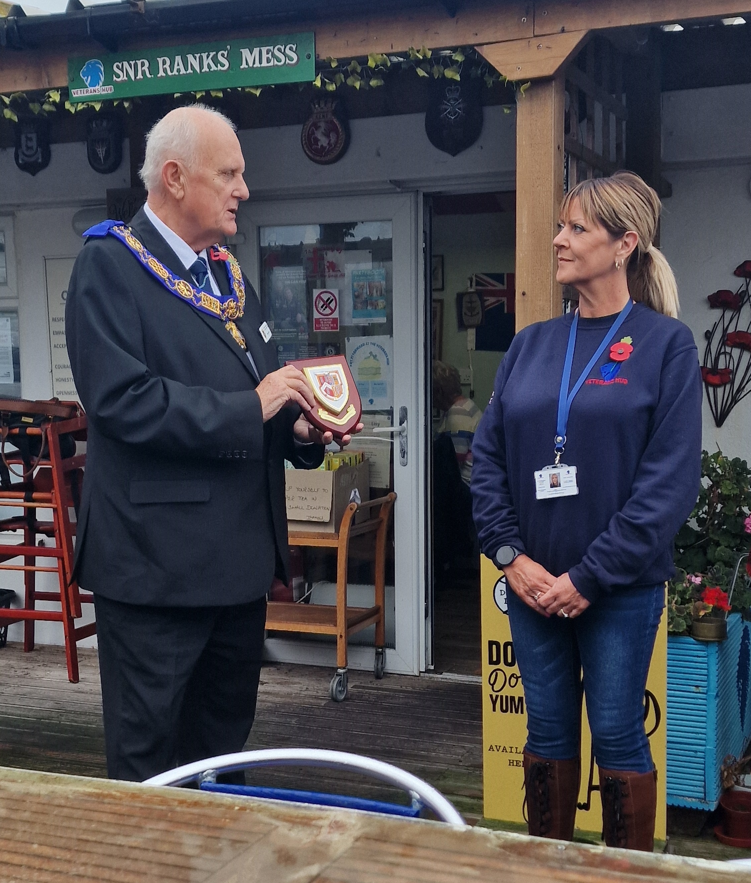 Loyal Manor Supports The Veterans Hub in&nbsp;Weymouth