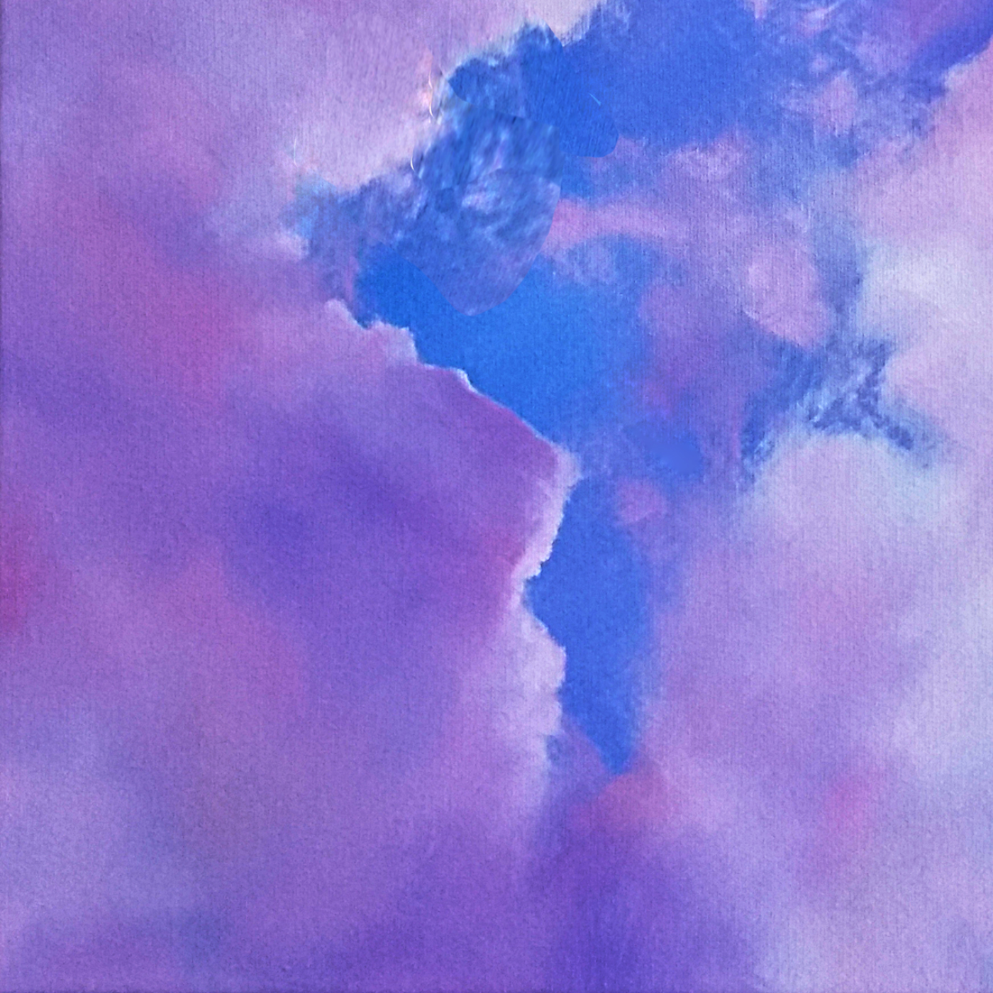"Evening Walk", oil on canvas, 16"x16", 2019